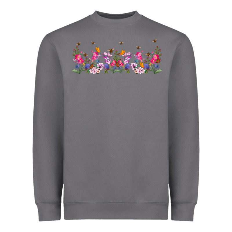 Wild Flowers Heavyweight Sweatshirt by TumblerDesignByShophia | Teevron
