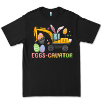 Black eggs cavator easter Premium Tee - MaliasSmallBusiness
