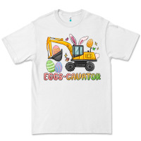 White eggs cavator easter Premium Tee - MaliasSmallBusiness