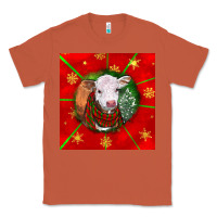 Copper christmas hereford calf Classic Tee - LillyAllenDesigns