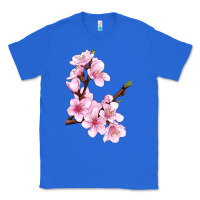 True Royal Peach Blossom Illustrations Classic Tee - LillyAllenDesigns