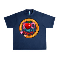 Navy 100 days of school Urban Heavy Tee - Artiststas