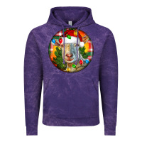 Cloud Purple Saanen Goat Christmas Vintage Hoodie - LillyAllenDesigns