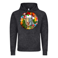 Vintage Black Saanen Goat Christmas Vintage Hoodie - LillyAllenDesigns