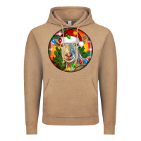 Saanen Goat Christmas Vintage Hoodie | Teevron