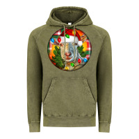 Vintage Olive Saanen Goat Christmas Vintage Hoodie - LillyAllenDesigns