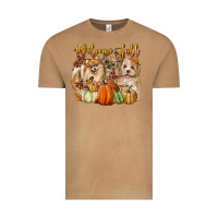 Vintage Camel welcome fall with dogs Vintage Tee - LillyAllenDesigns