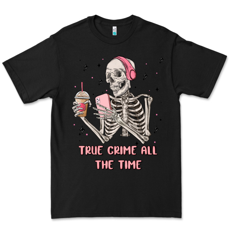 True Crime All The Time Premium Tee by MaliasSmallBusiness | Teevron