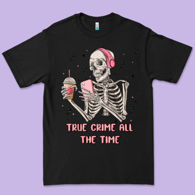 True Crime All The Time Premium Tee Designed By Maliassmallbusiness