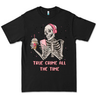 Black true crime all the time Premium Tee - MaliasSmallBusiness
