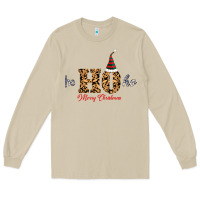 Mushroom Ho Ho Ho Merry Christmas Long Sleeve Tee - Bettercallsaul