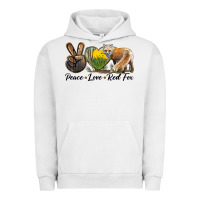 Pigment Lunar Rock Peace Love Red Fox Urban Hoodie - LillyAllenDesigns