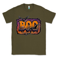 Army Green boo Classic Tee - JahusDesignShop