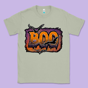 Boo Classic Tee Designed By Jahusdesignshop