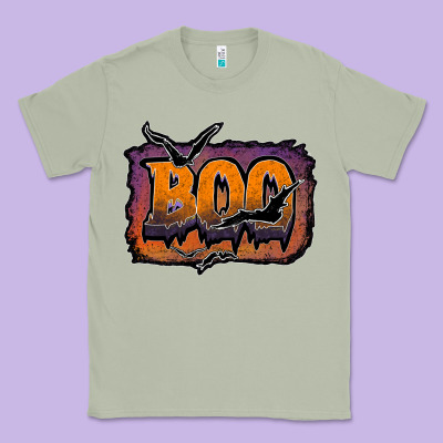 Boo Classic Tee Designed By Jahusdesignshop