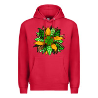 Cardinal St. Patrick's sunflower Premium Hoodie - OliviaCreatesArt