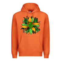 Carrot St. Patrick's sunflower Premium Hoodie - OliviaCreatesArt
