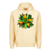 Pina Colada St. Patrick's sunflower Premium Hoodie - OliviaCreatesArt