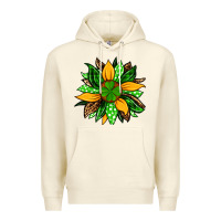 Sandshell St. Patrick's sunflower Premium Hoodie - OliviaCreatesArt