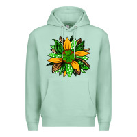Seafoam St. Patrick's sunflower Premium Hoodie - OliviaCreatesArt