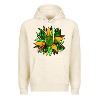 Tofu St. Patrick's sunflower Premium Hoodie - OliviaCreatesArt