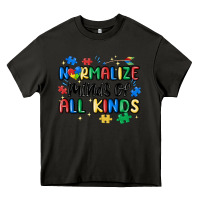 Asphalt normalize minds of all kinds Heavy Core Tee - MaliasSmallBusiness