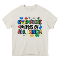 Cream normalize minds of all kinds Heavy Core Tee - MaliasSmallBusiness