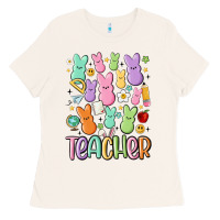 Bone teacher bunny's Ladies Tee - MaliasSmallBusiness