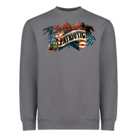Storm I'm not drunk I'm patriotic Heavyweight Sweatshirt - HowdyJamesFarm