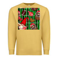 Antique Gold american football gnomes Premium Sweatshirt - BundleAndBundleShop