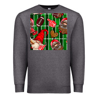 Charcoal Heather american football gnomes Premium Sweatshirt - BundleAndBundleShop