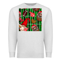 Oatmeal Heather american football gnomes Premium Sweatshirt - BundleAndBundleShop