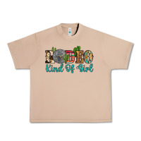 Burro rodeo kind of girl Urban Heavy Tee - Artiststas