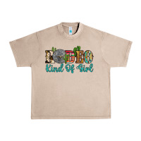 French Oak rodeo kind of girl Urban Heavy Tee - Artiststas