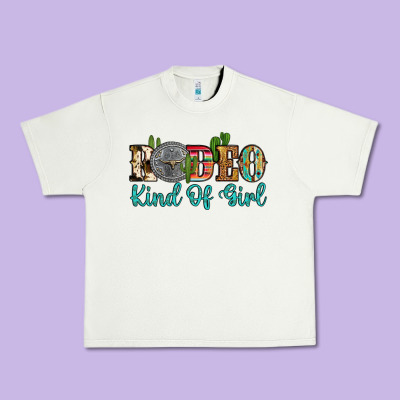 Rodeo Kind Of Girl Urban Heavy Tee Designed By Artiststas