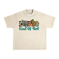 Sandshell rodeo kind of girl Urban Heavy Tee - Artiststas