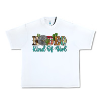 White rodeo kind of girl Urban Heavy Tee - Artiststas