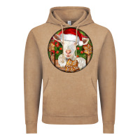 Vintage Coffee Baby Cashmere Goat Christmas Vintage Hoodie - LillyAllenDesigns