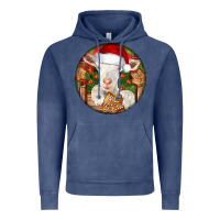 Vintage Denim Baby Cashmere Goat Christmas Vintage Hoodie - LillyAllenDesigns