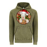 Vintage Olive Baby Cashmere Goat Christmas Vintage Hoodie - LillyAllenDesigns