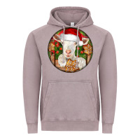 Vintage Zinc Baby Cashmere Goat Christmas Vintage Hoodie - LillyAllenDesigns