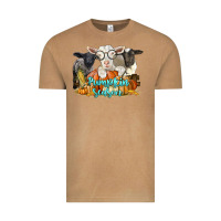 Vintage Camel pumpkin season with baby sheeps and goat Vintage Tee - LillyAllenDesigns