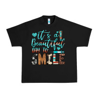 Black it’s a beautiful day to smile Urban Heavy Tee - JahusDesignShop