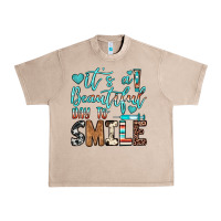 French Oak it’s a beautiful day to smile Urban Heavy Tee - JahusDesignShop