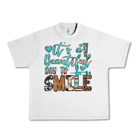 Lunar Rock it’s a beautiful day to smile Urban Heavy Tee - JahusDesignShop