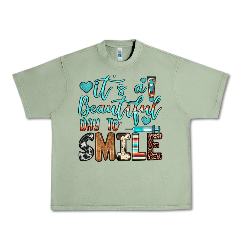 It’s A Beautiful Day To Smile Urban Heavy Tee by JahusDesignShop | Teevron