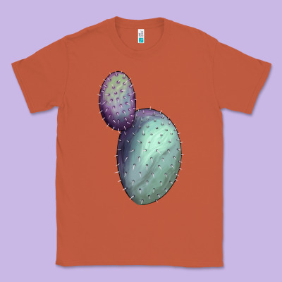 Opunthia Santa Rita Cactus Classic Tee Designed By Lillyallendesigns