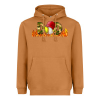 Meerkat Baseball And Softball Dad Libbey Glass Heavyweight Hoodie - BundleAndBundleShop
