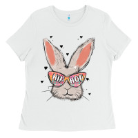 White hip hop Ladies Tee - MaliasSmallBusiness