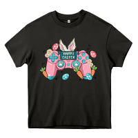 Asphalt happy easter Heavy Core Tee - MaliasSmallBusiness